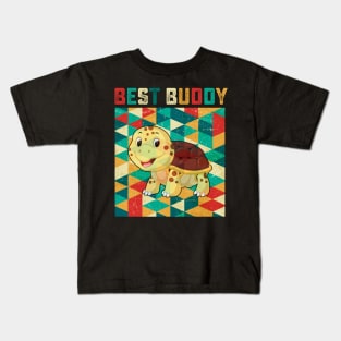 Best Buddy Turtle Kids T-Shirt